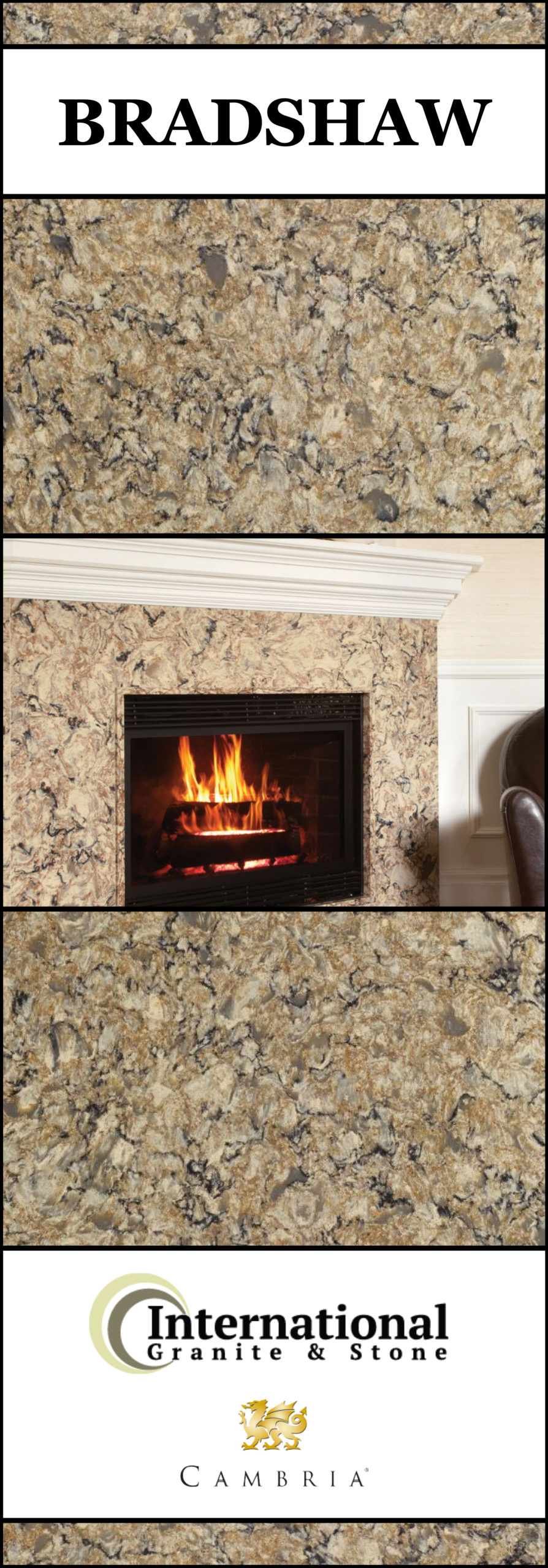 Bradshaw Cambria Quartz Full Slab Pin