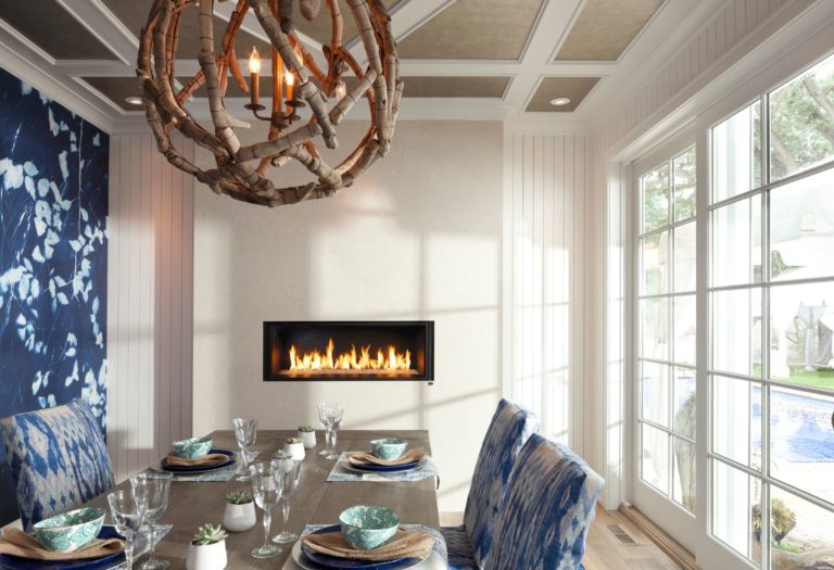 Fairbourne Cambria Quartz Fireplace Wall