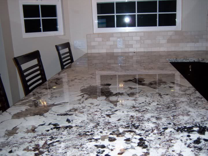 White Platinum Granite 17892