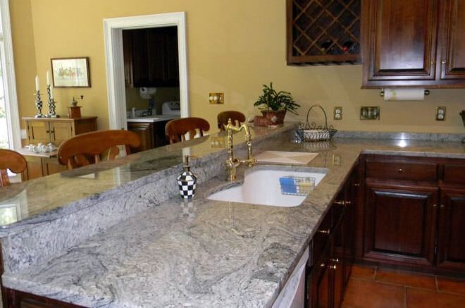 White Wave Granite 17884