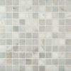 Arabescato Carrara 1×1 Honed In 12×12 Mesh