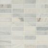 Arabescato Carrara 1×3 Honed In 12×12 Mesh