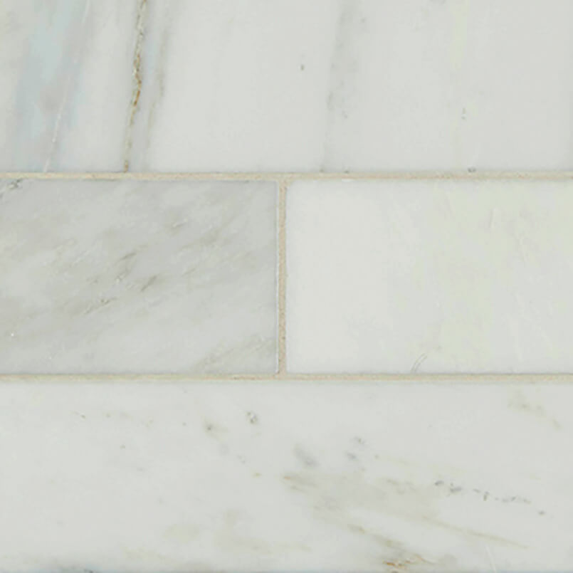 Arabescato Carrara Subway Tile 4×12