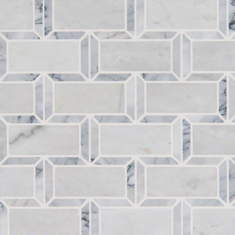 Arabescato Carrara Subway Tile Polished 2×4