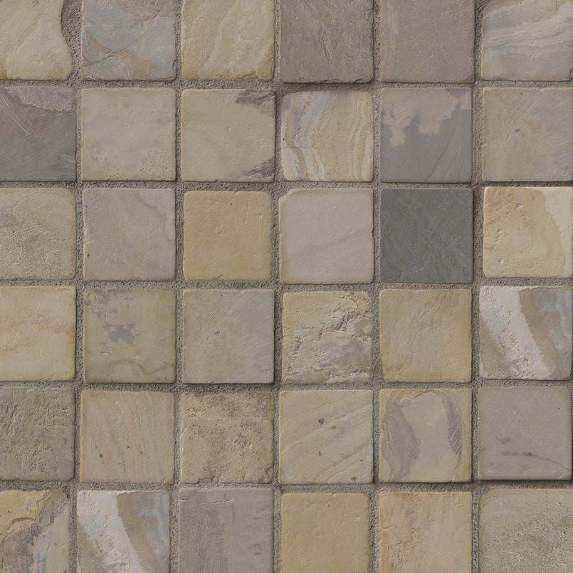 Autumn 2×2 Tumbled In 12×12 Mesh