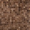 Emperador Dark 5/8 X 5/8 Polished In 12×12 Mesh