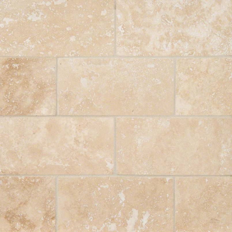 Ivory Travertine Subway Tile 3×6