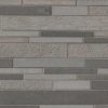 Mystic Gray Interlocking Mixed Finish