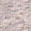 Silver Travertine 1×2 Split Face