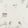 Statuario Matte 2×2 Hexagon Mosaic