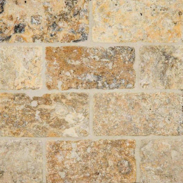 Tumbled Tuscany Scabas Subway Tile 3×6
