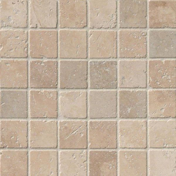 Tuscany Classic 2×2 Tumbled In 12×12 Mesh