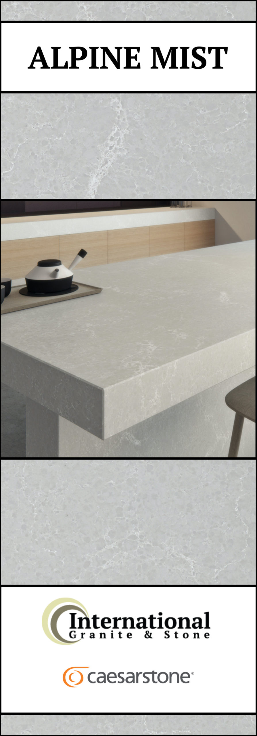 Alpine Mist Full Slab Pinterest