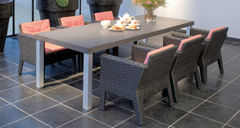 Concrete Caesarstone Quartz Table