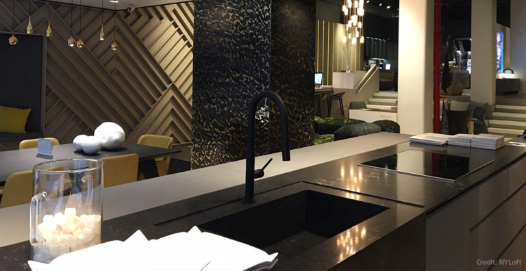 Vanilla Noir Caesarstone Quartz Kitchen