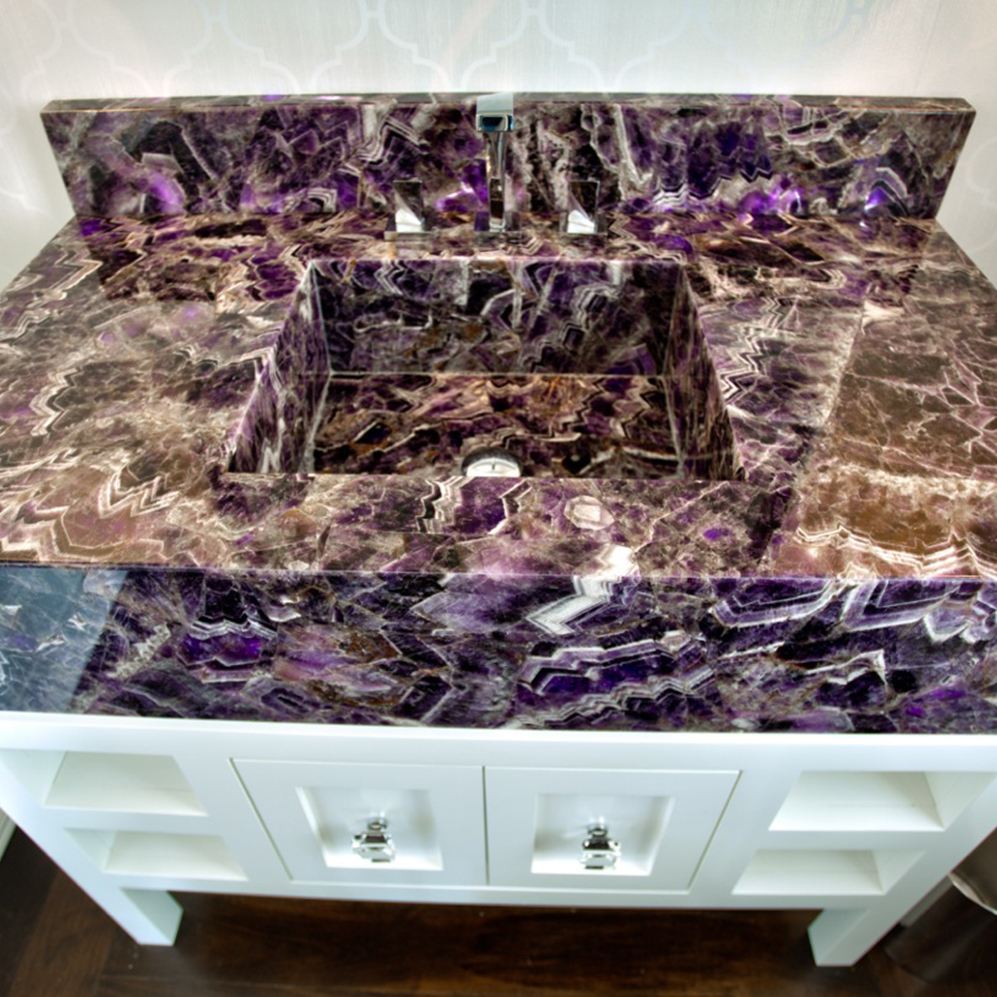 Viola Caesarstone Quartz Bathroom Vanity