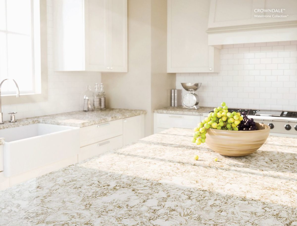 Crowndale Cambria Quartz KItchen Countertops