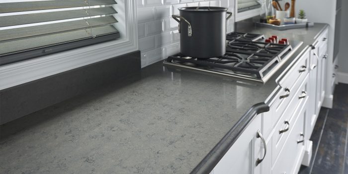 LG Viatera Thunder Storm Quartz