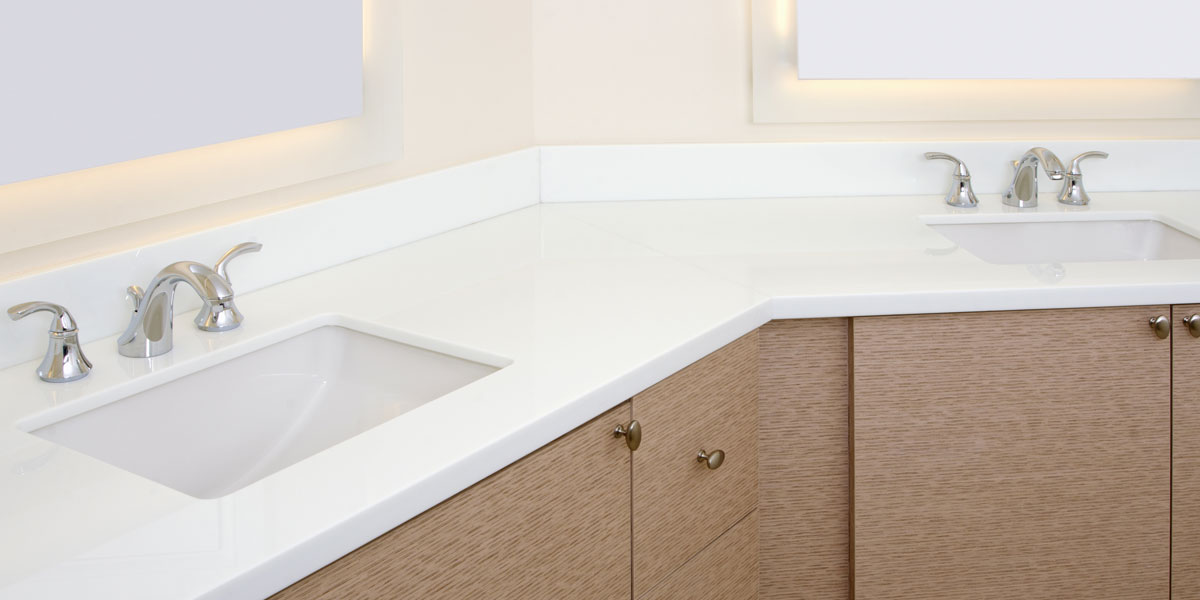 LG Viatera Porcelain White Quartz