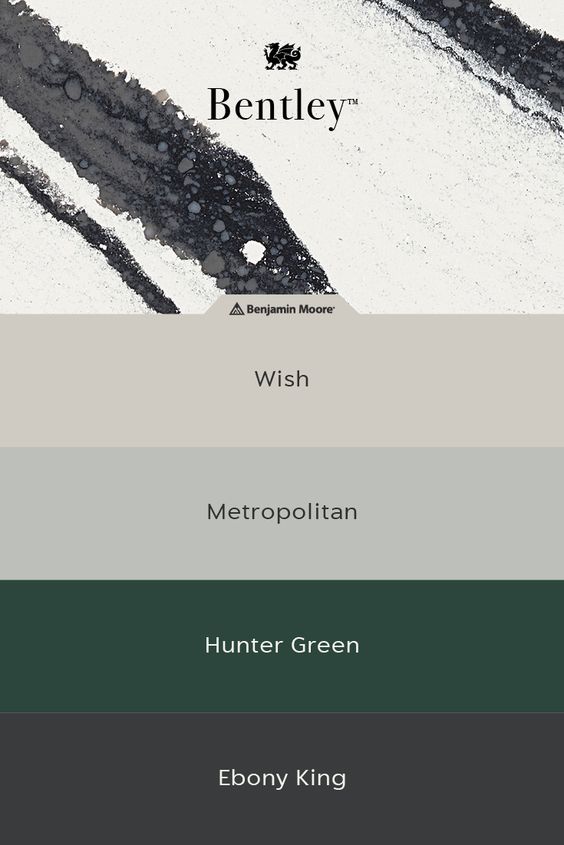 Cambria Bentley Quartz Benjamin Moore Paint Samples