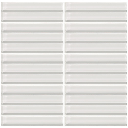 Daltile Color Wave CW01 1x6 Ice White