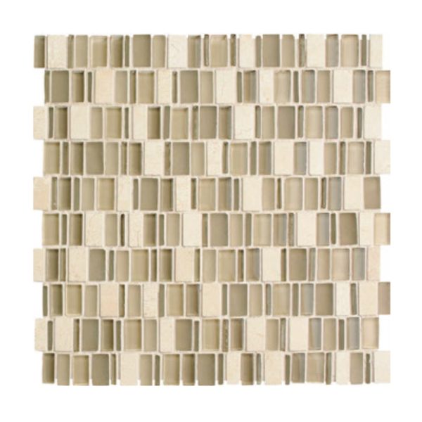 Daltile Clio CL14 Mosaic Nox