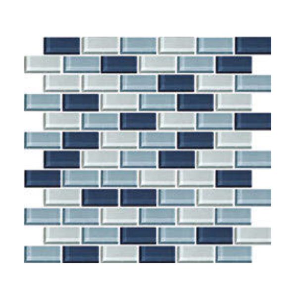 Daltile Color Wave CW27 2x1 Winter Blues