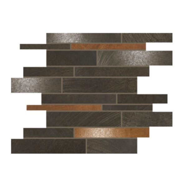 Daltile Ironcraft IC18 Interlocking Sable Bronze