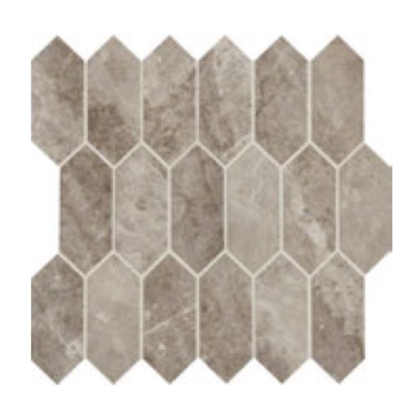 Daltile Marble Attache MA84 2x5 Hex Crux