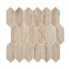 Daltile Marble Attache MA85 2x5 Hex Travertine