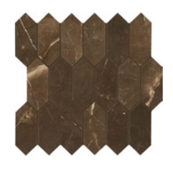 Daltile Marble Attache MA88 2x5 Hex Amani