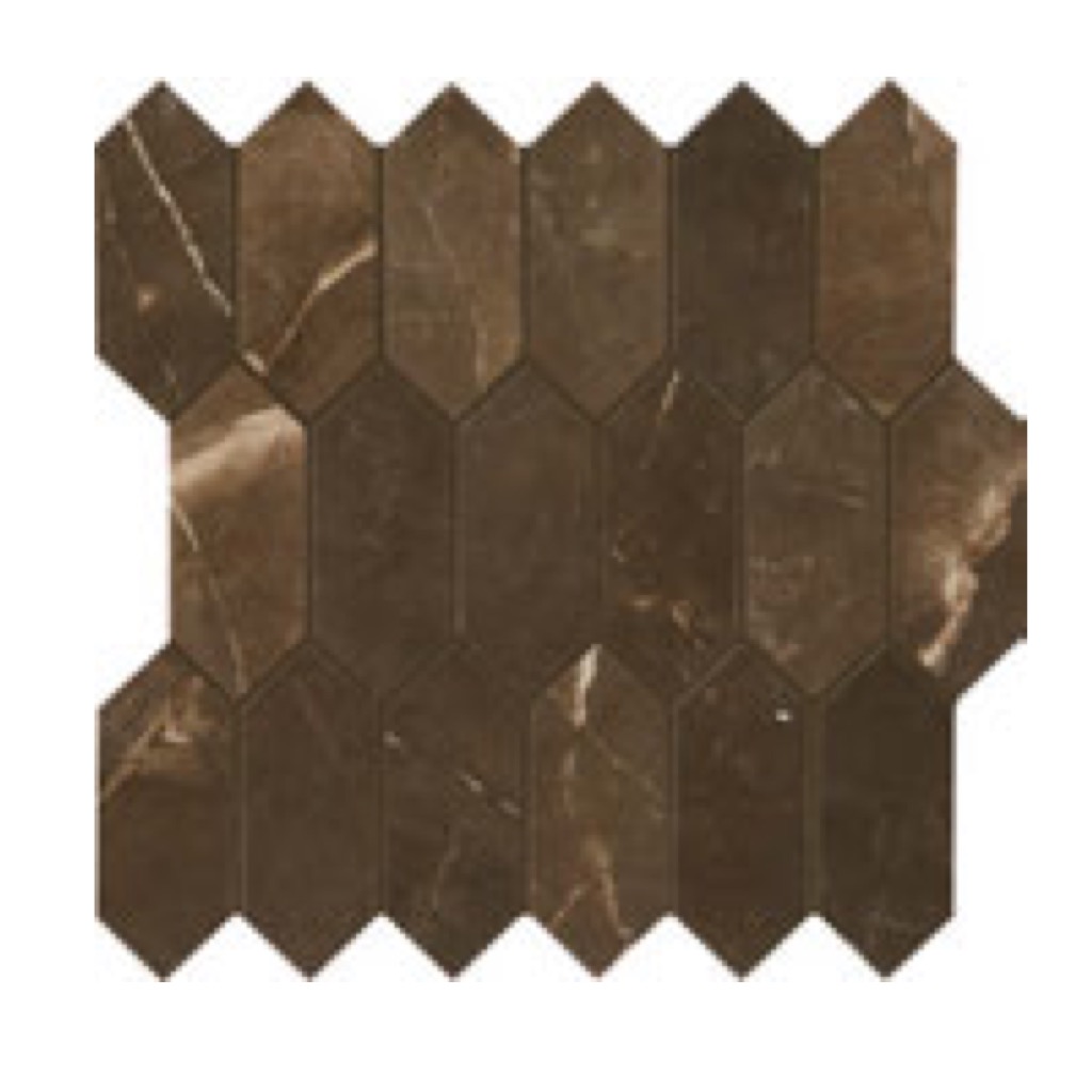 Daltile Marble Attache MA88 2x5 Hex Amani