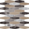 Daltile Infinite Mirage IM07 1x4 Hexagon Forever Aura