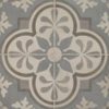 Daltile Quartetto QU20 8x8 Cool Grande Fiore