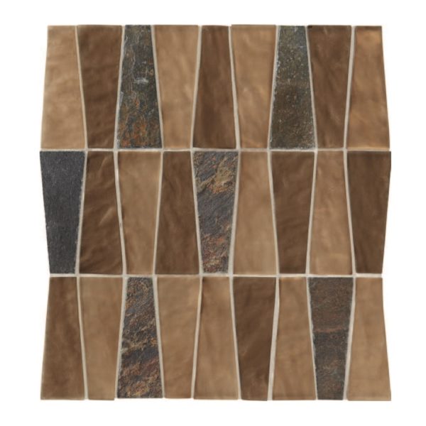 Daltile Regal Pendant RP10 2 x 4 Trapezoid Duchess Gold