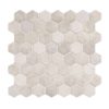 Daltile Vintage Hex VH06 1.5 Inch Hexagon Wisdom White