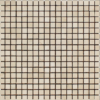 Crema Marfil 5/8 x 5/8 Polished In 12x12 Mesh