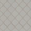 Gray Glossy Arabesque Mosaic