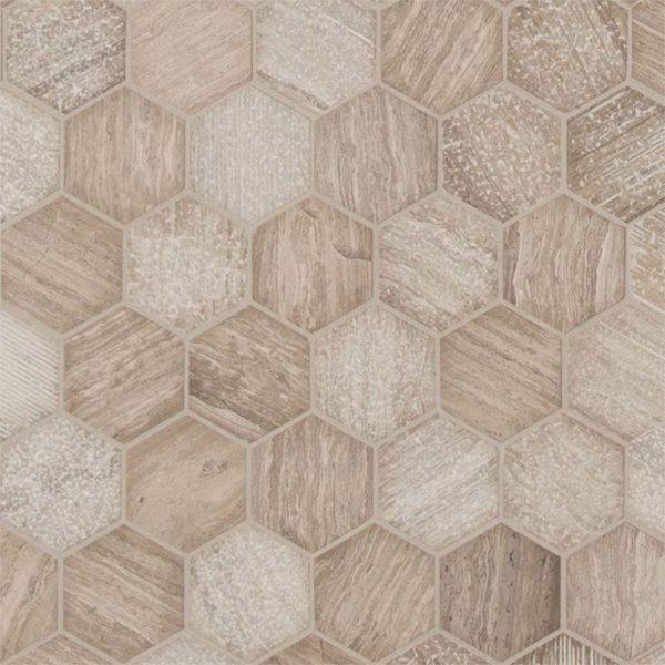 Honey Comb 2inch Hexagon Multi Finish