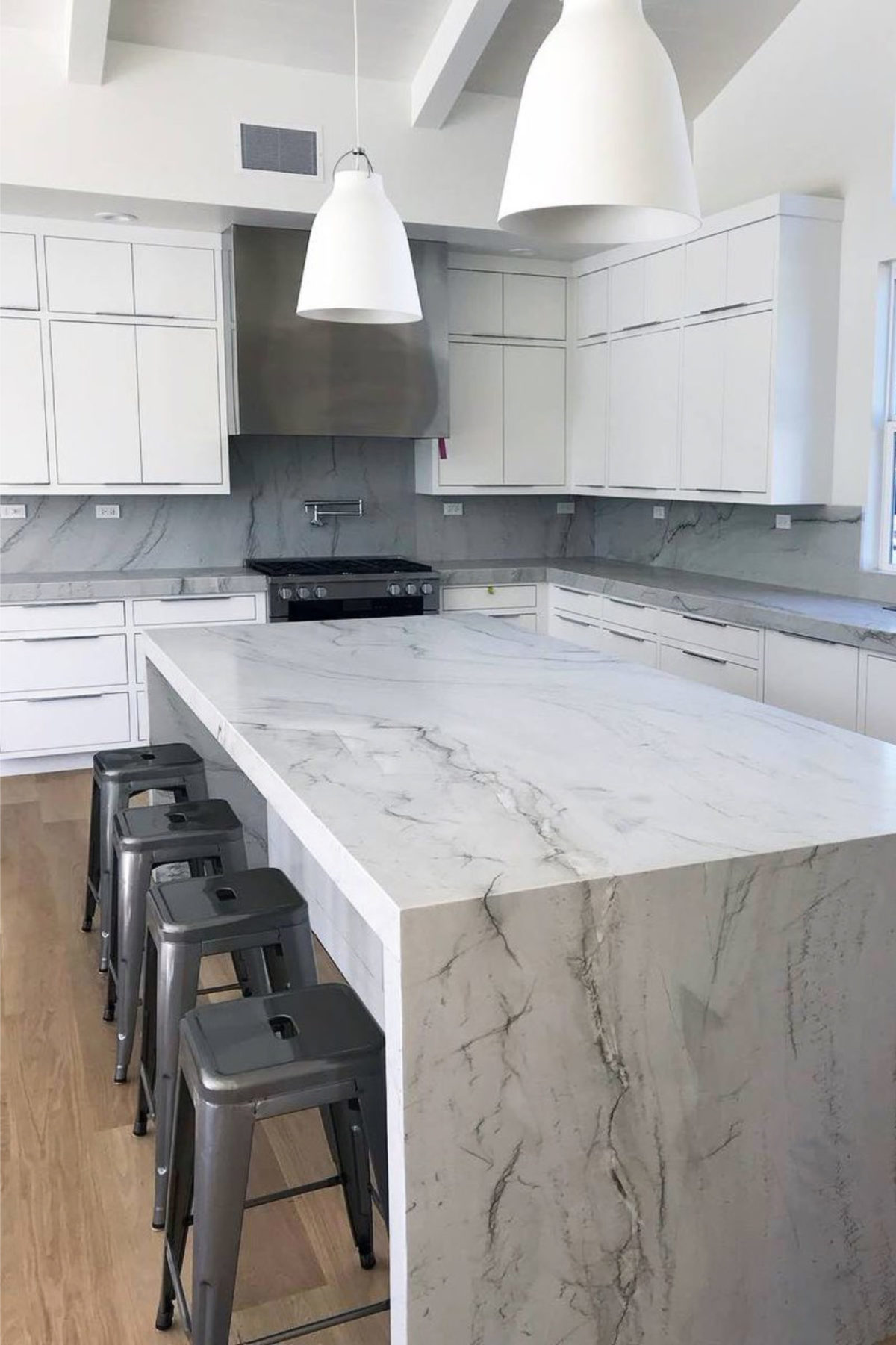 Mont Blanc Quartzite Dream Kitchen