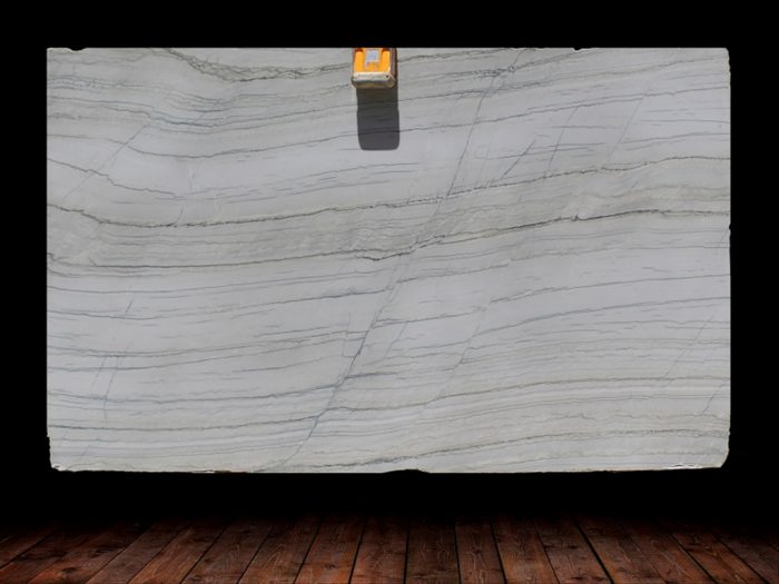 White Macaubus Veincut Quartzite