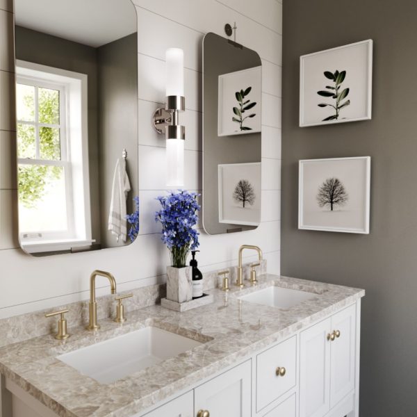 Bellwater Cambria Quartz Home Depot Bathroom Countertops