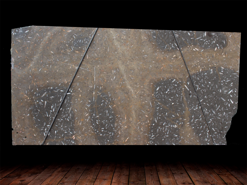 JURASSIC BROWN LEATHER FINISH MARBLE