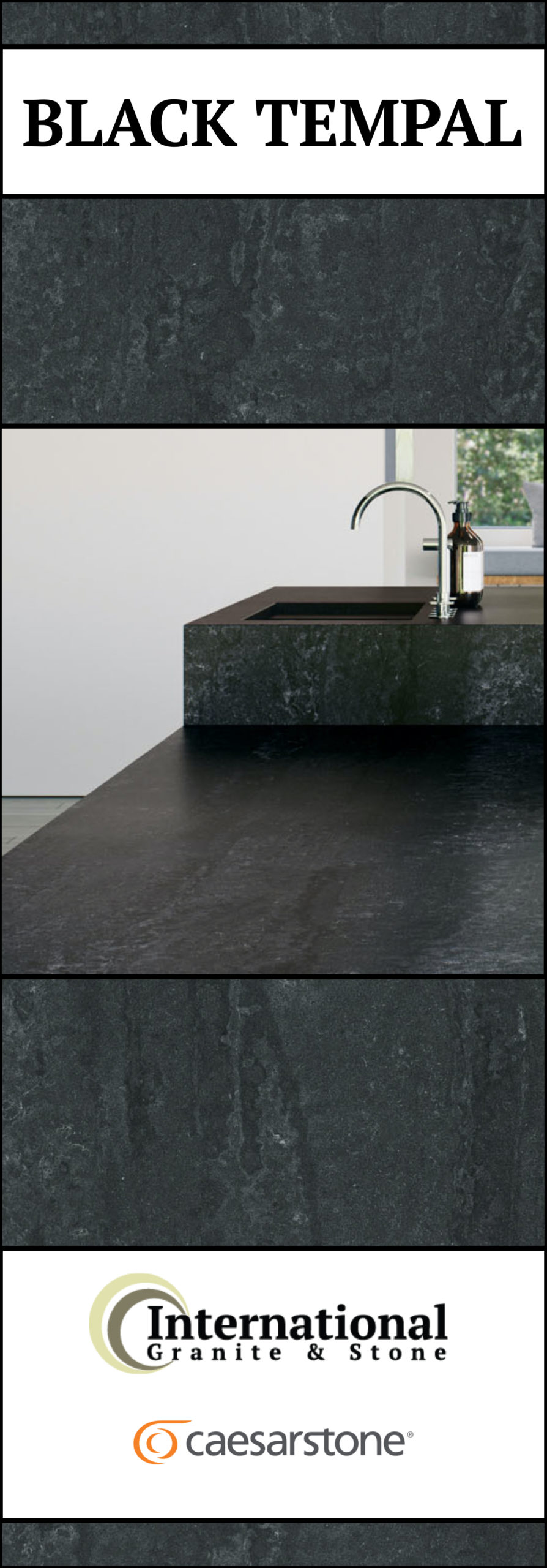 Black Tempal Full Slab Pinterest