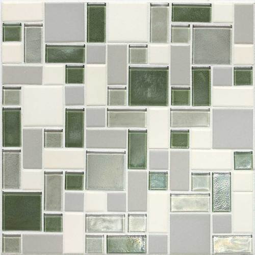 DALTILE COASTAL KEYSTONES CARIBBEAN PALM BLOCK RANDOM 5222