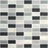 DALTILE COASTAL KEYSTONES TROPICAL THUNDER STRAIGHT-JOINT MOSAIC 5211