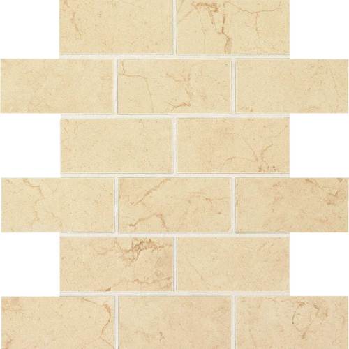 DALTILE FLORENTINE MARFIL 2 X 4 MOSAIC FL07-6399