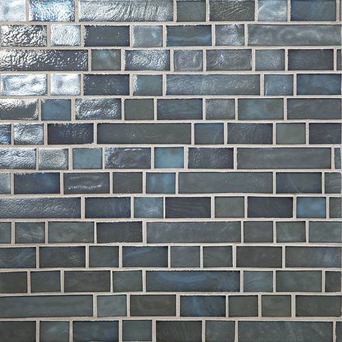 DALTILE GLASS HORIZONS TIDE RANDOM LINEAR MOSAIC