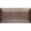 DALTILE ION METALS ANTIQUE BRONZE 3 X 6 BEVEL WALL TILE