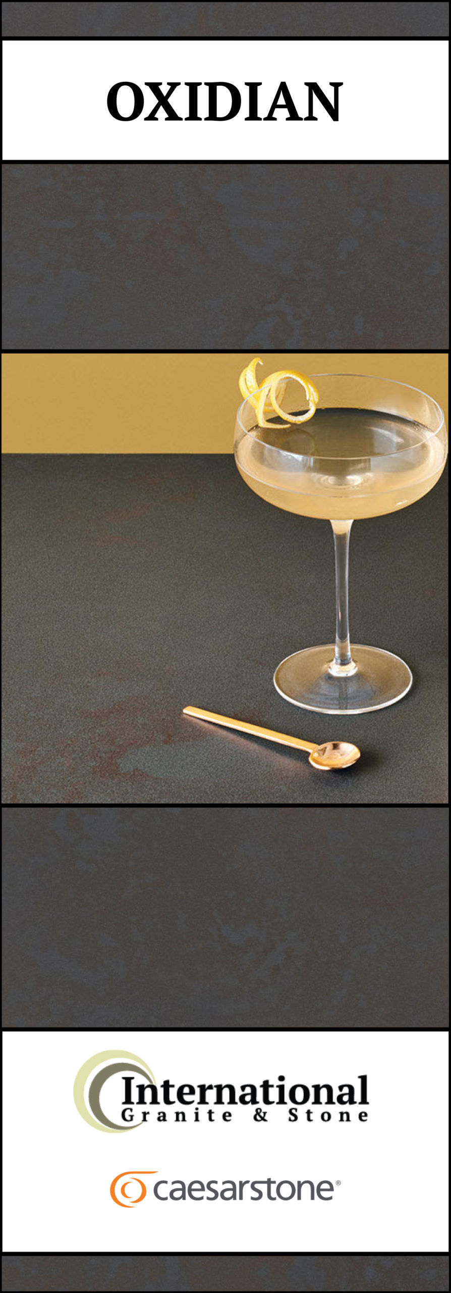 Oxidian Caesarstone Quartz Full Slab Pinterest